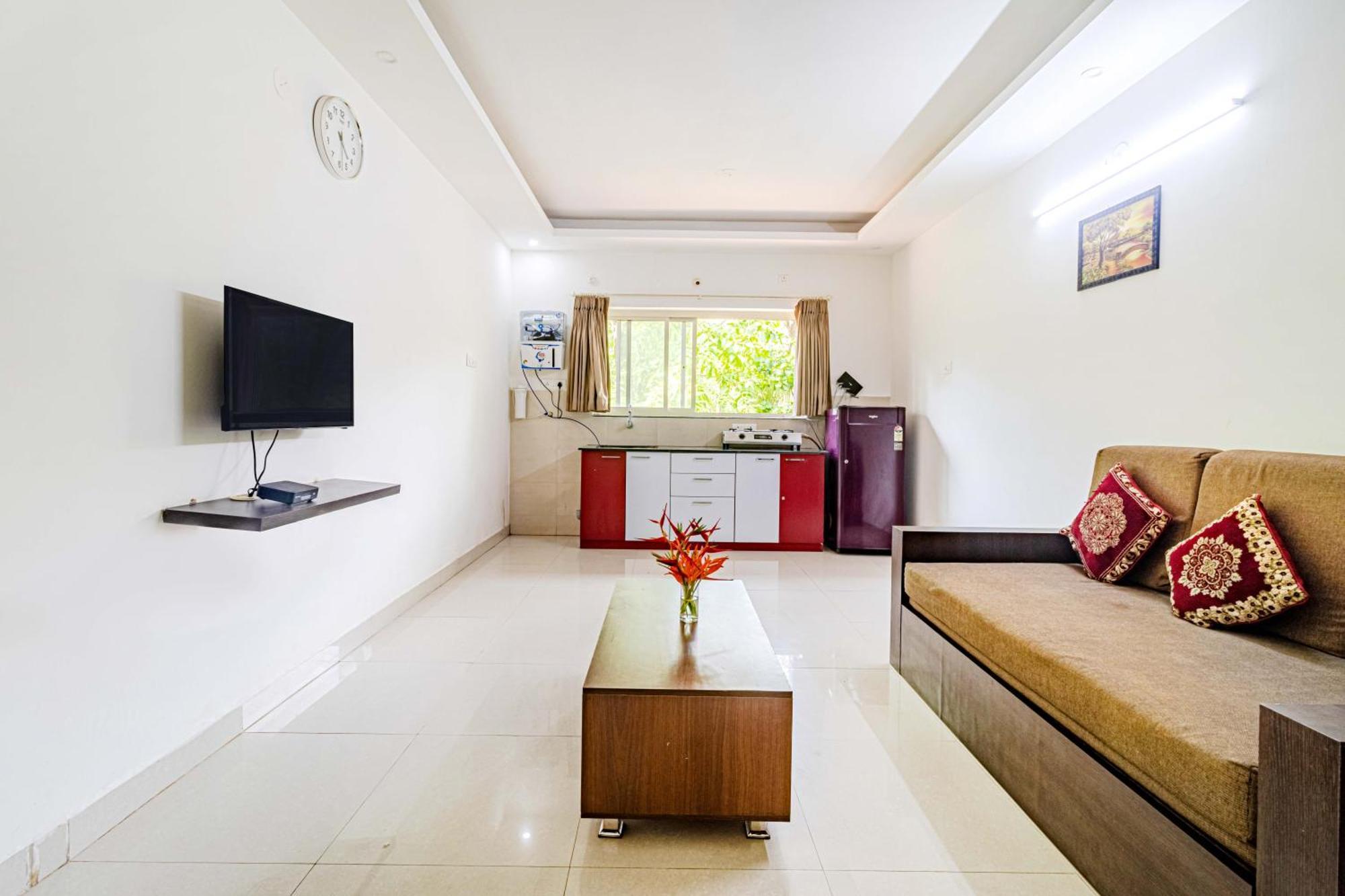 4Bhk Sparkling Apartment Near Beach Pool & Bar 2Bhkx2 Vagator Kültér fotó