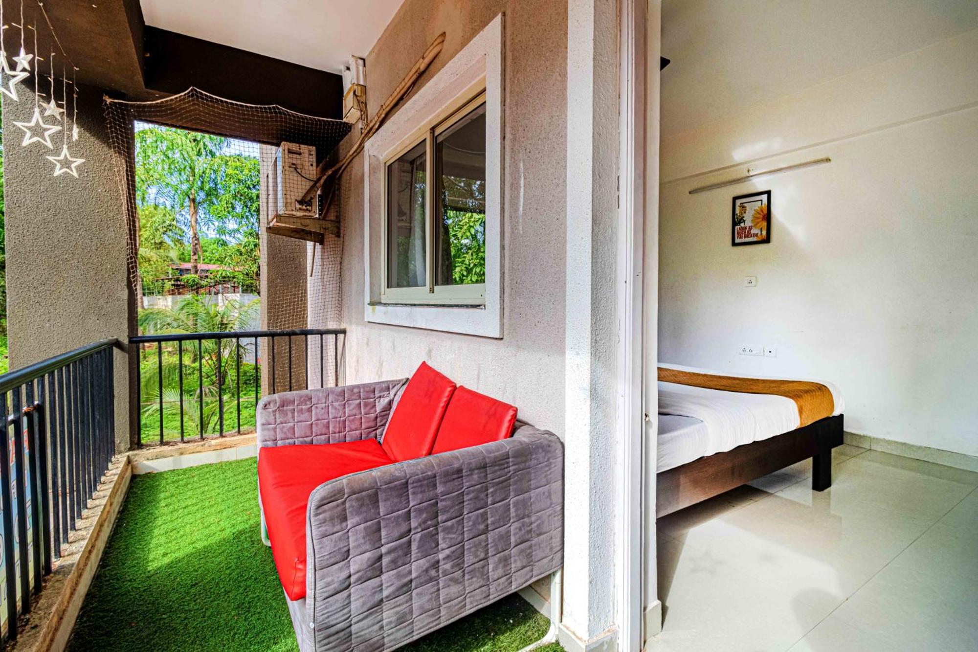 4Bhk Sparkling Apartment Near Beach Pool & Bar 2Bhkx2 Vagator Szoba fotó