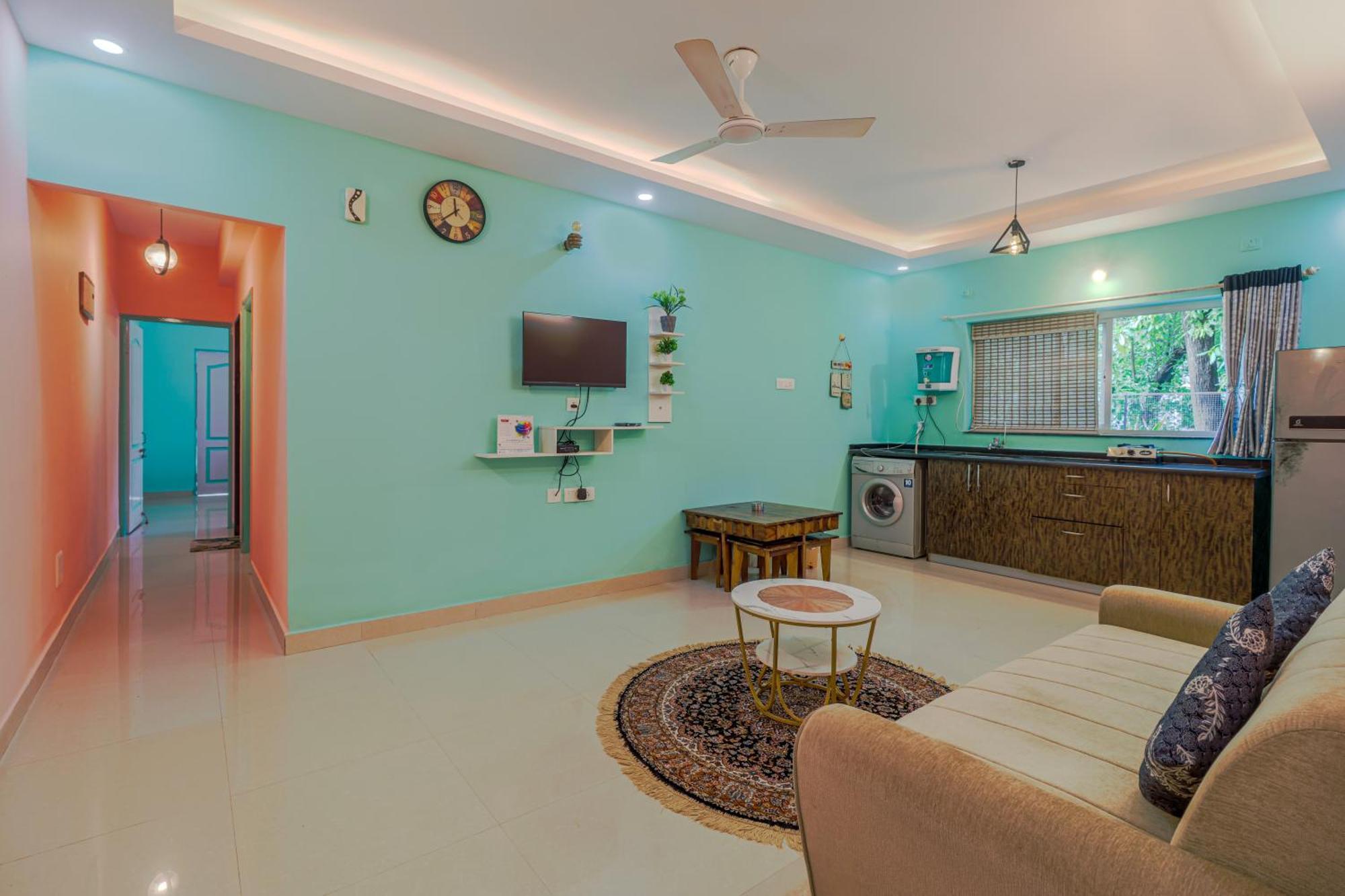 4Bhk Sparkling Apartment Near Beach Pool & Bar 2Bhkx2 Vagator Kültér fotó